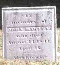 John HAWLEY - Grave