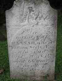 Hannah HAWLEY - Grave