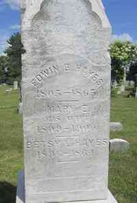 Edwin G. HAYES - Grave