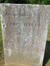 Elihu HAYES - Grave