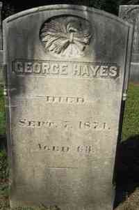 George HAYES - Grave