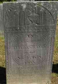 Alpheus HAYES - Grave