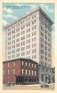 Hazleton, Pennsylvania, USA - Markle Banking and Trust Co., Hazleton, Pa.
In 1910, at the time of the Markle Bank Building's co