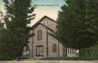 Henniker, New Hampshire, USA - Town Hall, Henniker, H.H.