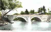 Henniker, New Hampshire, USA - Stone Bridge, Henniker, N.H.
