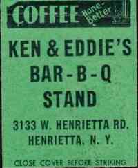 Henrietta, New York, USA - Ken & Eddie's Bar-B-Q Stand
