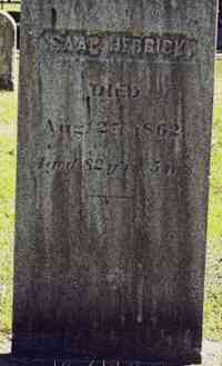 Isaac HERRICK - Grave