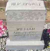 William HERSHKOWITZ - Grave