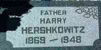 Harry HERSHKOWITZ - Grave