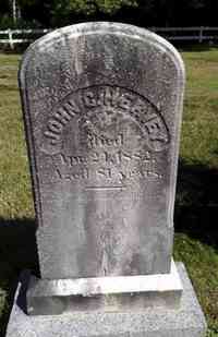John Calven HERVEY - Grave