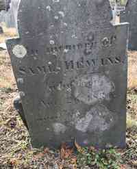 Samuel HEWINS - Grave