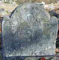 Benjamin HEWITT - Grave Inscription: Here lieth the Body of Lieutenant Benjamin Hewett died April y 26 1725 in the 62 year of his age