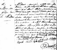 Louis-Charles HIANVEU dit LAFRANCE - 1808 marriage (part 2)