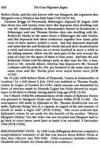 Robert HICKS - The Great Migration Begins: Immigrants to New England 1620-1633, Volumes I-III. (Online database: AmericanAncestors.org, New England Historic Genealog