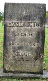 Daniel HILL - Grave