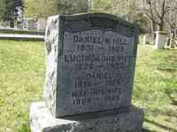 Daniel W HILL - Grave Herrick Cemetery, Lewiston, Maine