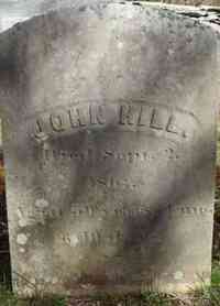 John HILL - Grave