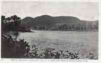 Hill, New Hampshire, USA - Periwig Mountain (1,235 feet) Hill, N.H., From East Bank of Pemigewasset River