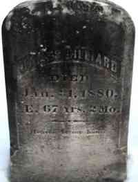 James HILLIARD - Grave