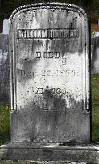 William HINDMAN - Grave
