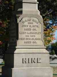 Isaac HINE - Grave