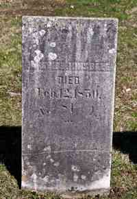 Joseph Barnard HINSDALE - Grave