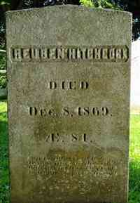 Reuben HITCHCOCK - Grave