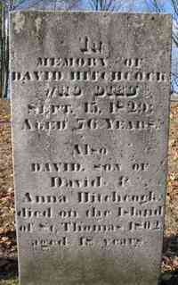 David HITCHCOCK - Grave