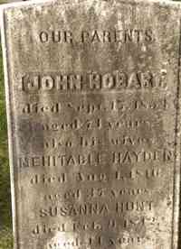 John HOBART - Grave