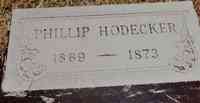 Phillip HODECKER - Grave