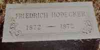 Friedrich HODECKER - Grave