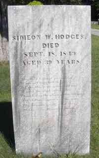 Simeon W. HODGES - Grave