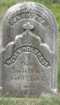 Moses HOLBROOK - Grave