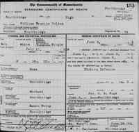 William Francis HOLDEN - Death
