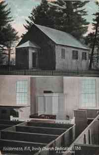 Holderness, New Hampshire, USA - Holderness, New Hampshire, USA - Trinity Church, Dedicated 1788
