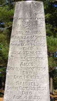 Samuel HOLMES - Grave