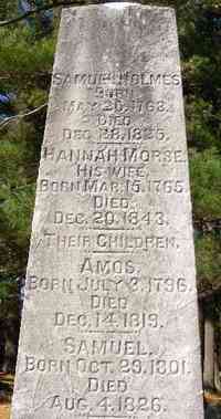 Samuel HOLMES - Grave