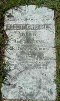 Robert HOLMES - Grave