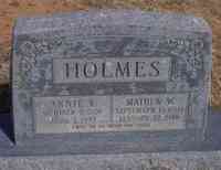 Mathew William HOLMES - Grave