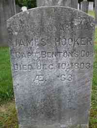 James William Talcott HOOKER - Grave