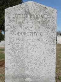 Luther HOOKER - Grave