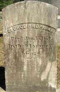 George P HOPKINS - Grave