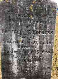 Peleg F HOPKINS - Grave