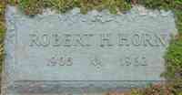 Robert Howard HORN - Grave