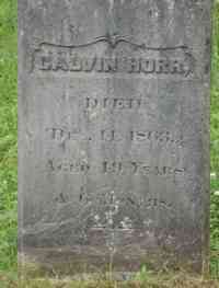 Calvin HORR - Grave