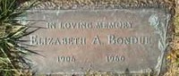 Elizabeth Alice HORTON - Grave