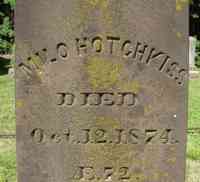 Milo HOTCHKISS - Grave