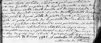 Charles HOUDE - 1721 marriage