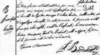 François HOUDE - Baptism  Naissance: 12 FEB 1803, Baie-du-Febvre, Yamaska, QC Baptême: 13 FEB 1803, Baie-du-Febvre, Yamaska, QC Par/mar: François Chevrefils et Thé