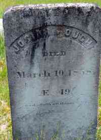 Josiah HOUGH - Grave
